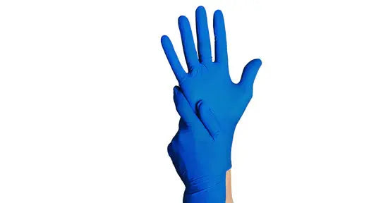 AdvanCare Blue Nitrile Examination Gloves – Powder-Free, Latex-Free Gloves Thermal Factory