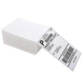4" x 3" Fanfold Direct Thermal Shipping Labels – 500 Labels/Stack | Compatible with Zebra® Printers Thermal Factory